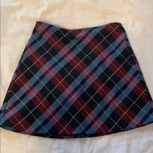 Plaid Skirt